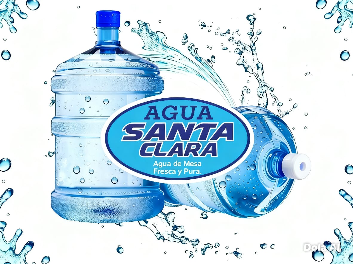 BIDÓN DE AGUA SANTA CLARA X 20 LTS.